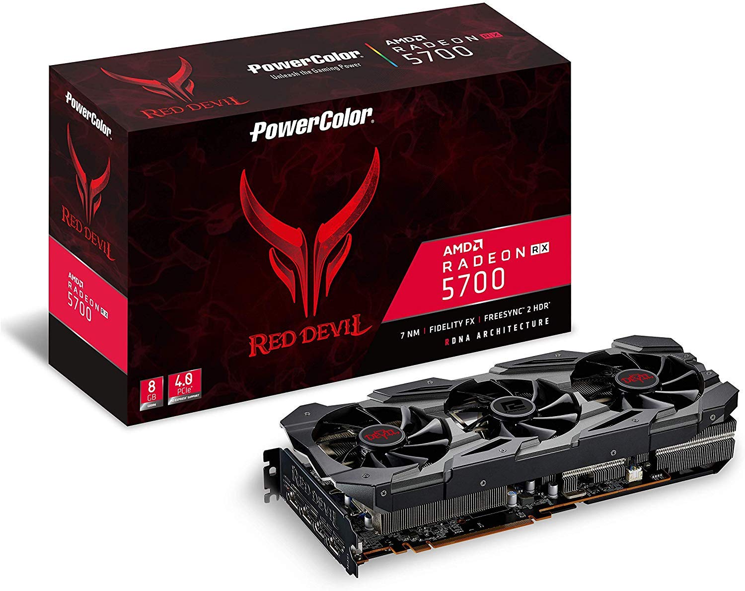 Amazon.com: PowerColor Red Devil Radeon Rx 5700 8GB GDDR6 Graphics