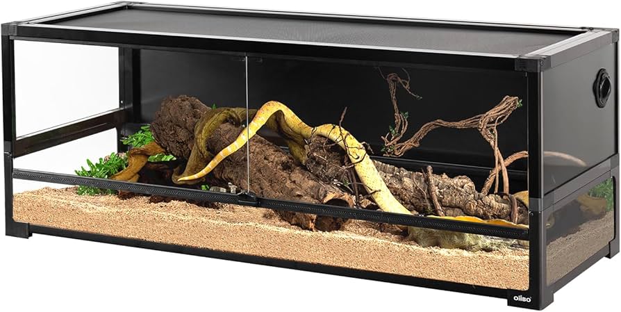 Amazon | 243L 爬虫類 飼育ケージ 折りたたみ式 グラステラリウム W120