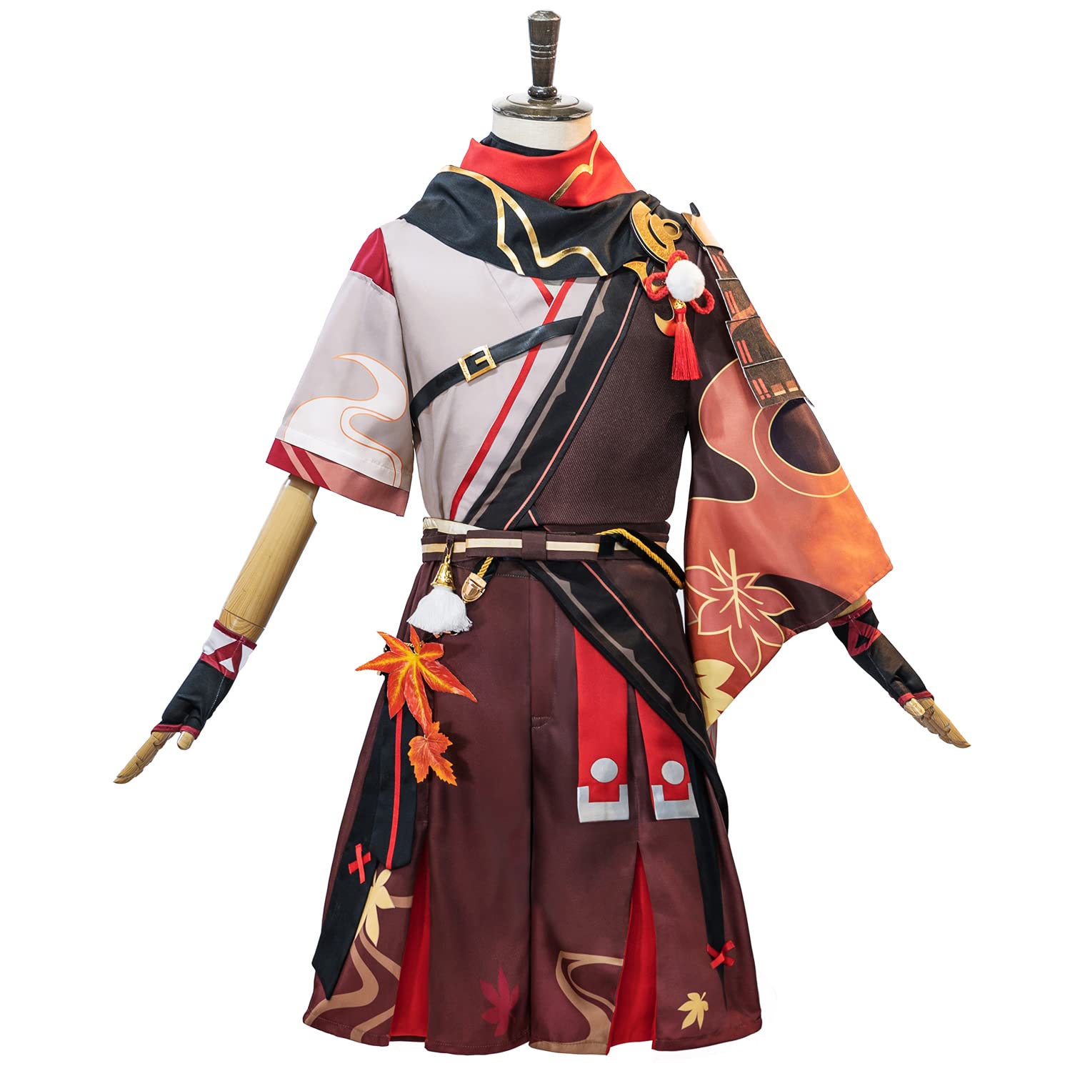 Amazon.co.jp: [NOKIJP] 原神 コスプレ 稲妻 楓原万葉 コスプレ衣装