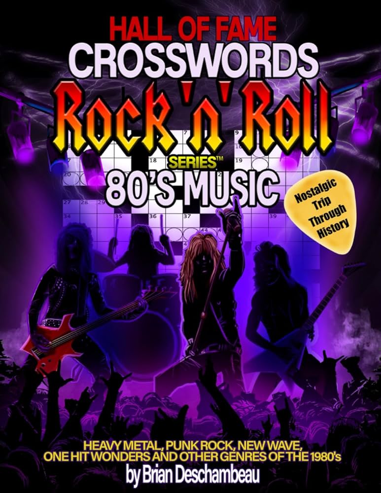 Hall of Fame Crosswords Rock 'n' Roll Series 80's Music: Heavy