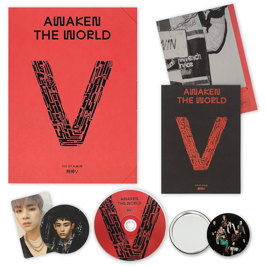 WAYV 1st Album - Awaken The World [ AWAKEN ver. ] CD + Photobook +
