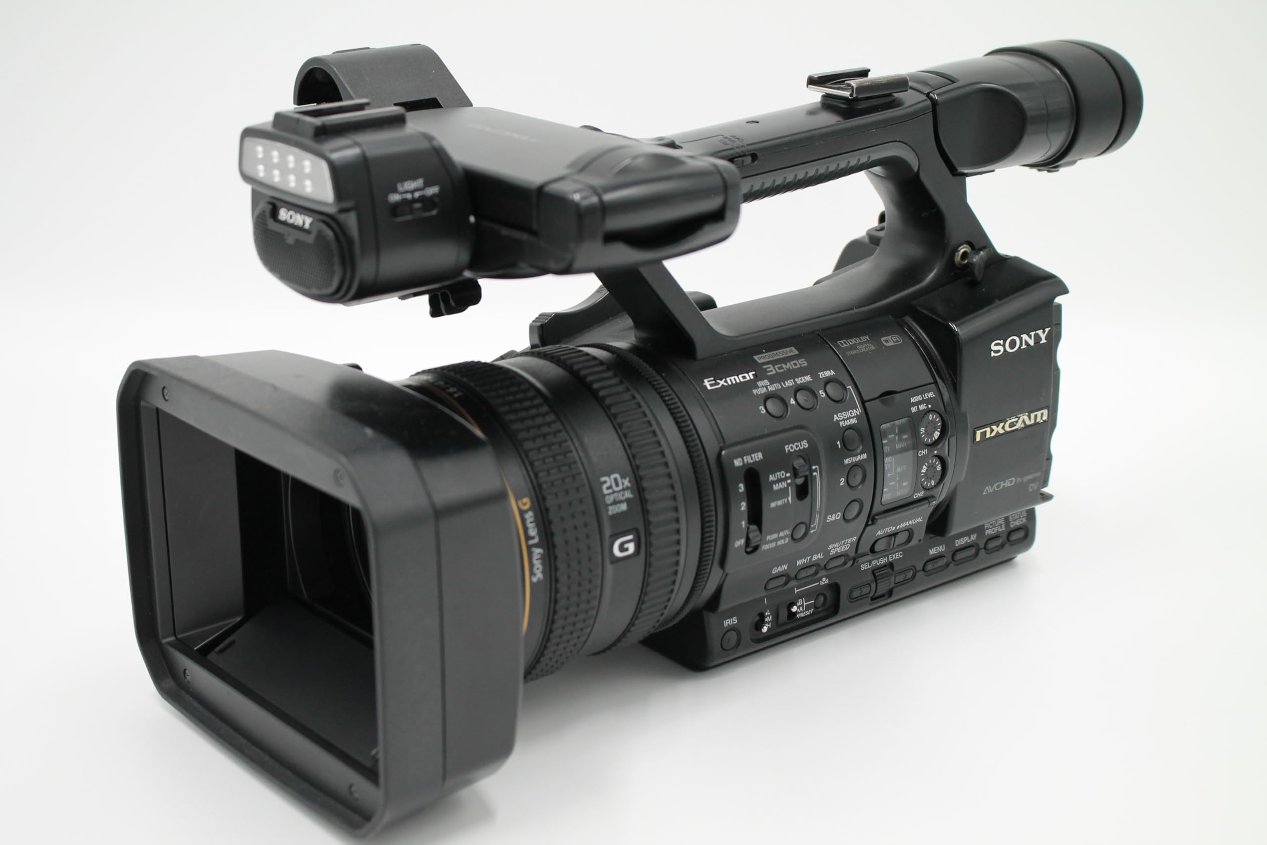 Amazon.co.jp: SONY ビデオカメラ NXCAMカムコーダー HXR-NX3 1/3型