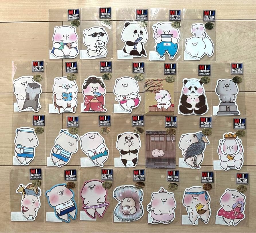 Amazon.co.jp: ともだちはくま ステッカー 26枚セット : おもちゃ