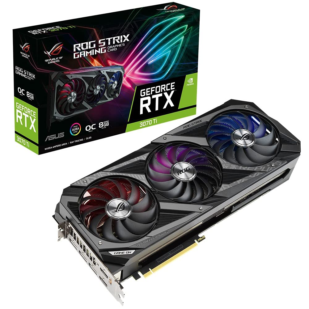 Amazon | ASUSTek ROG Strix NVIDIA GeForce RTX 3070 Ti 搭載ビデオ