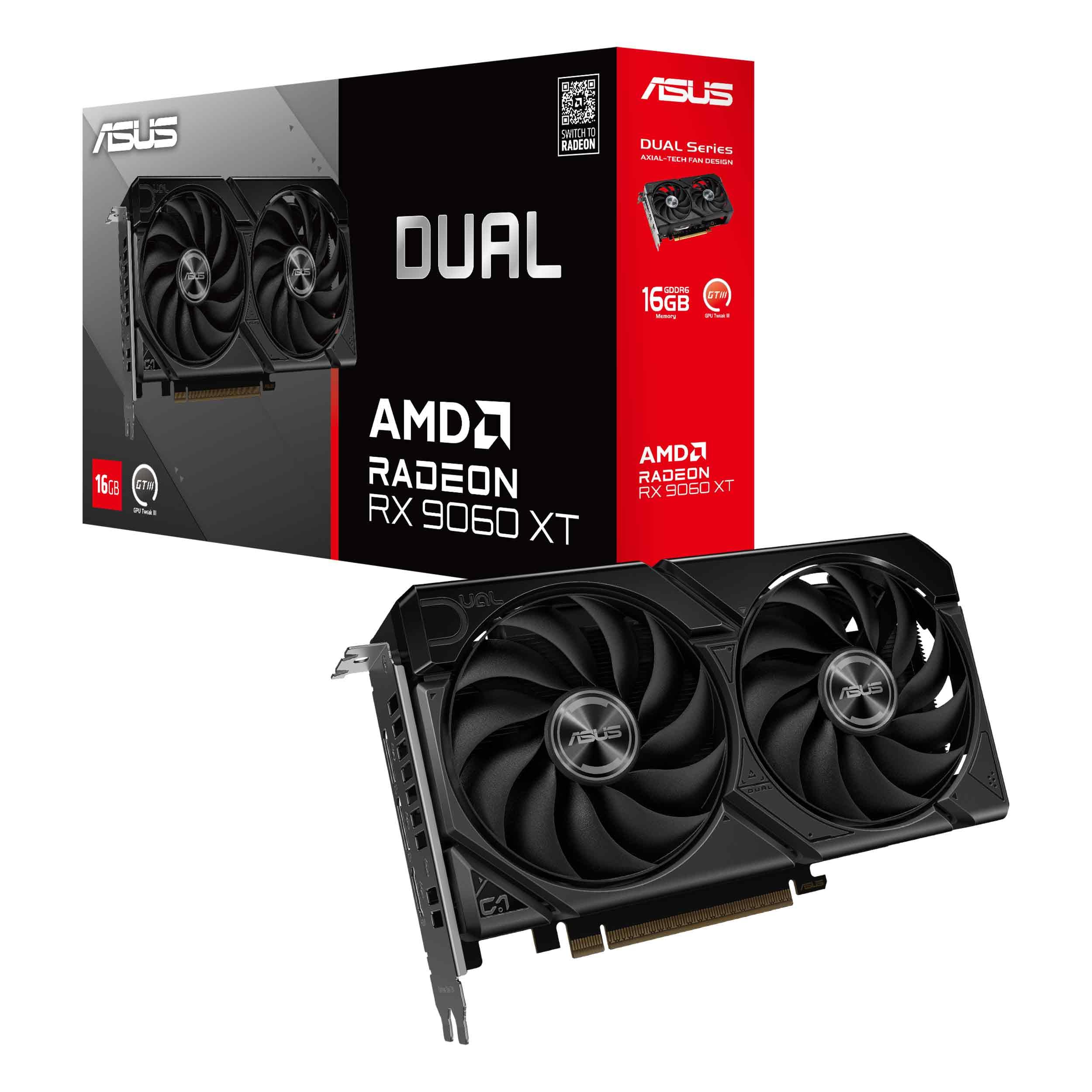 Amazon.com: ASUS Dual Radeon™ RX 9060 XT 16GB GDDR6 Graphics Card
