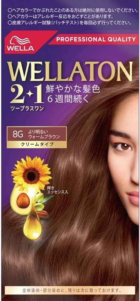 Amazon | Wella ウエラトーン 2+1 白髪染め クリームタイプ 8G より