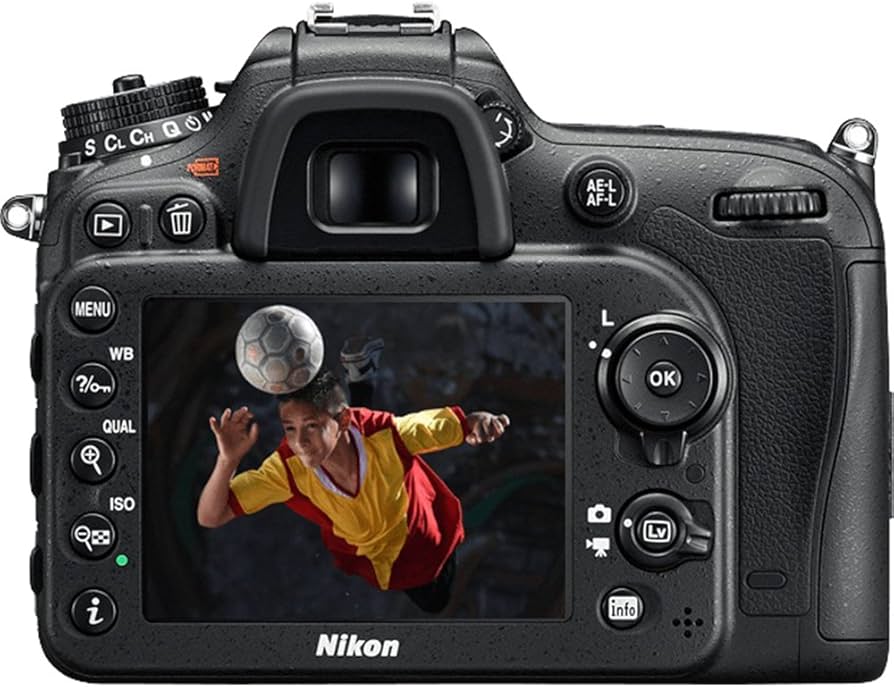 Amazon.com : Nikon D7200 24.2 MP DX-Format Digital SLR Body with