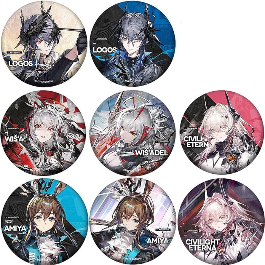 Amazon.co.jp: アークナイツ 5周年 ウィシャデル ロゴス 魔王 アーミヤ