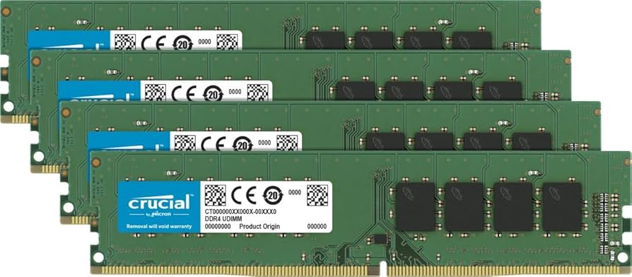 Amazon.com: Crucial Technology 64GB Kit (16GBx4) DDR4 2133 MT/s
