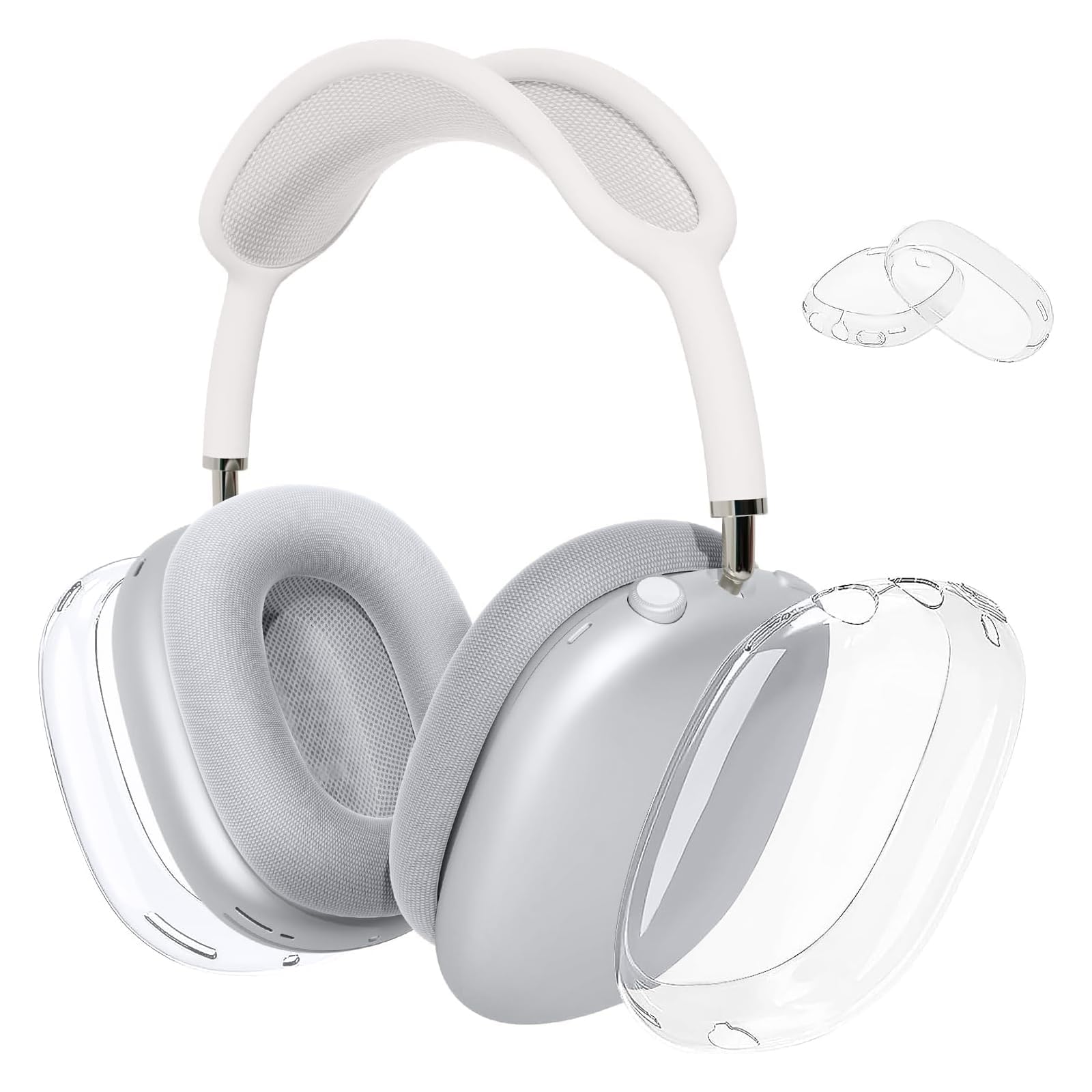 Amazon.com: MOLOPPO Case Cover for AirPods Max Headphones, Clear