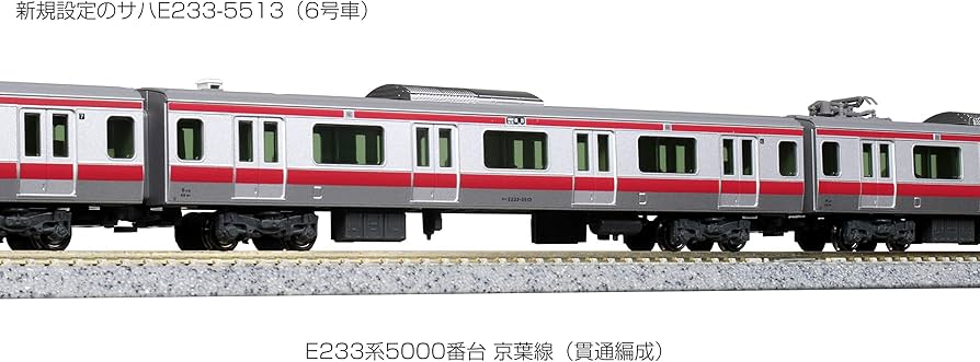 Amazon | KATO Nゲージ E233系5000番台 京葉線 貫通編成 4両増結セット