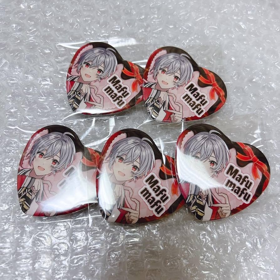 そらる バレンタイン 新年会 缶バッジ そらまふうらさか バレンタイン