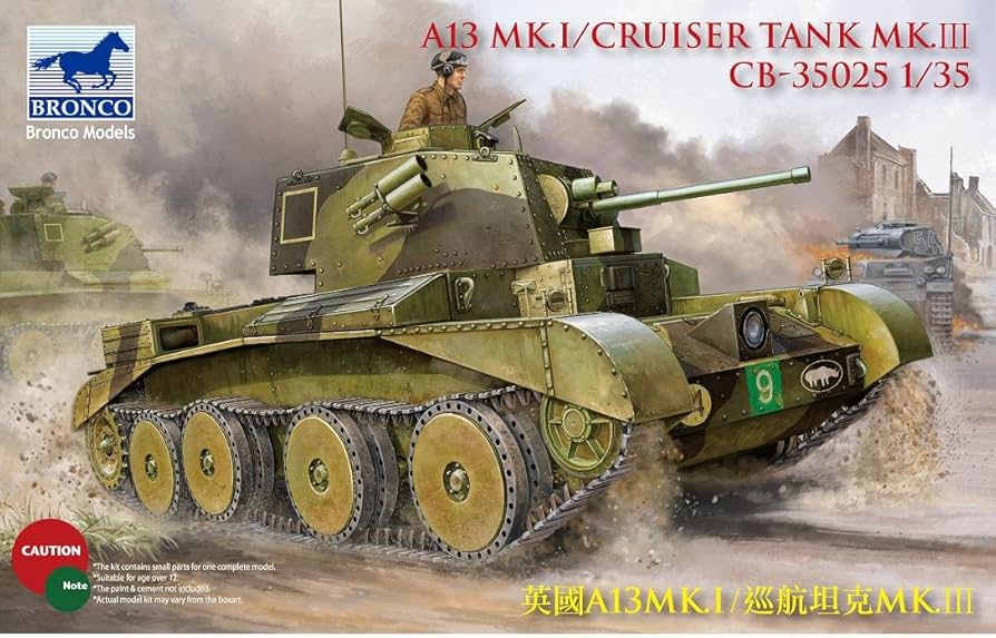 Amazon | ブロンコモデル 1/35 英マークIII巡航戦車 A13Mk.II
