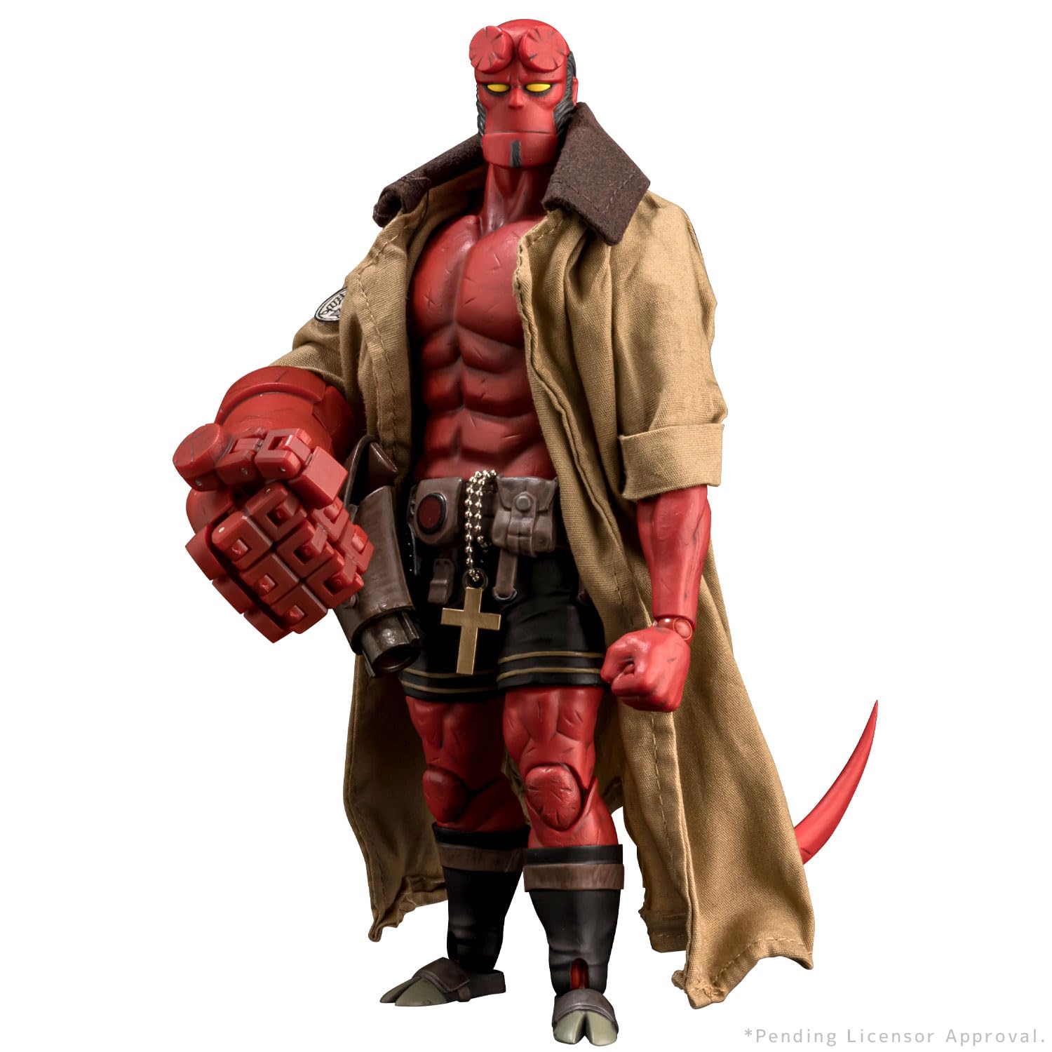 Amazon.com: Hellboy 30th Anniversary 1:12 Scale Action Figure