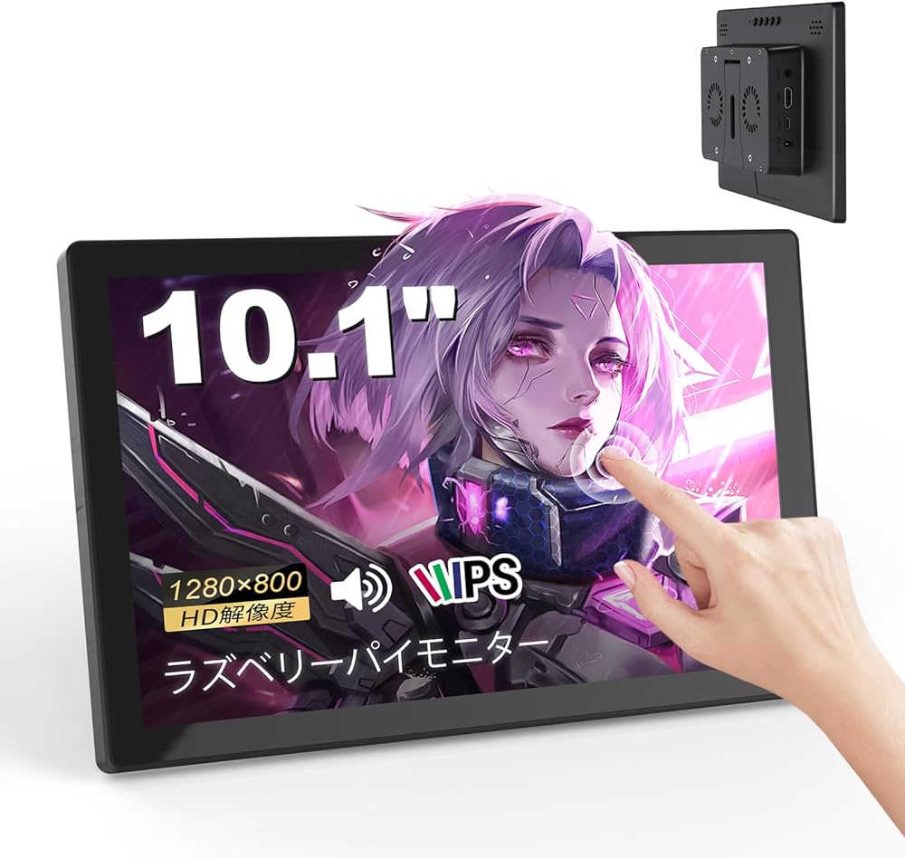 Amazon.co.jp: REENEW タッチ モニター10.1インチポータブルFHD