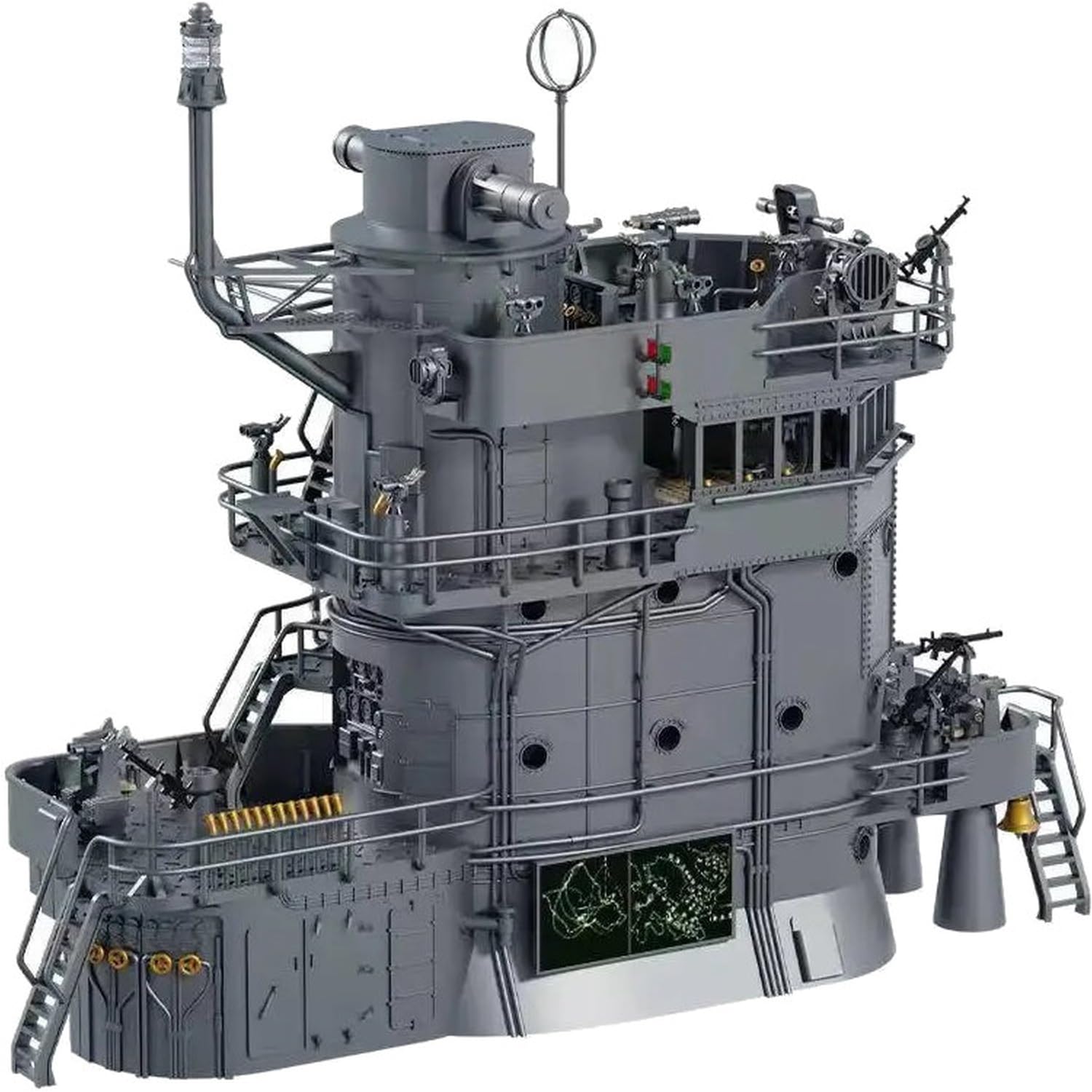 Amazon | バンカースタジオ 1/350 日本 赤城 艦橋セット プラモデル用