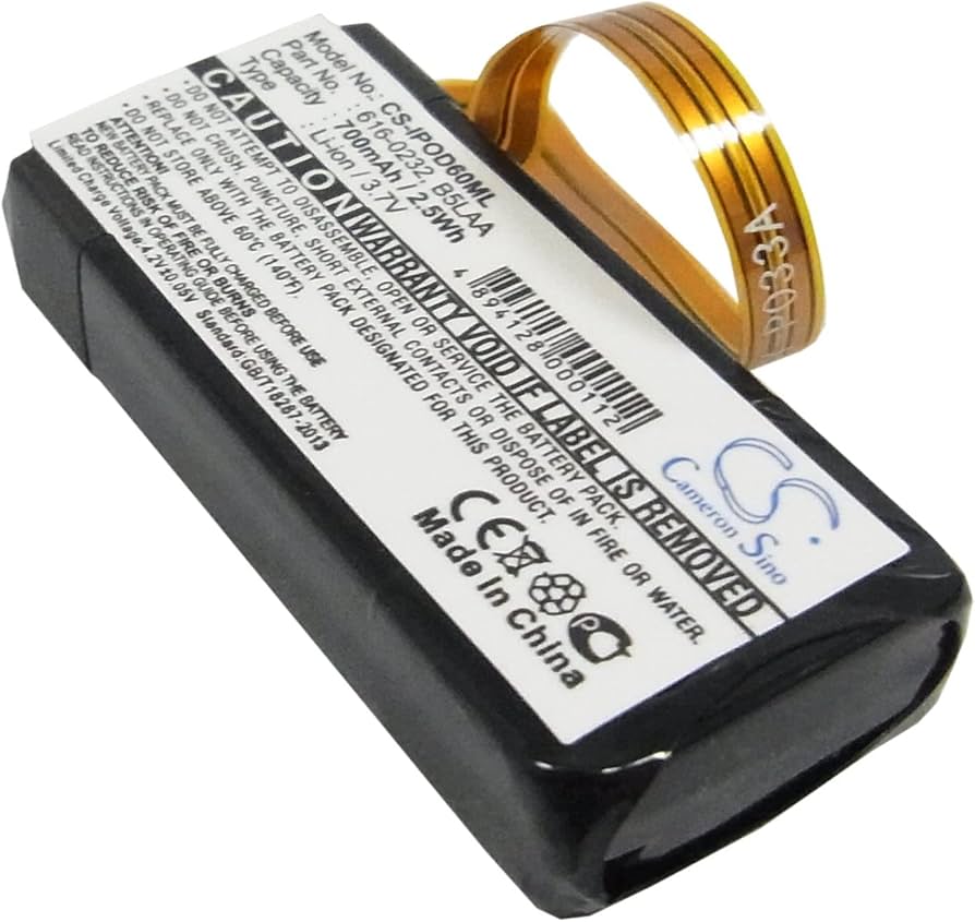 Amazon.com: VI VINTRONS 616-0232, 696-0106 Battery Replacement for