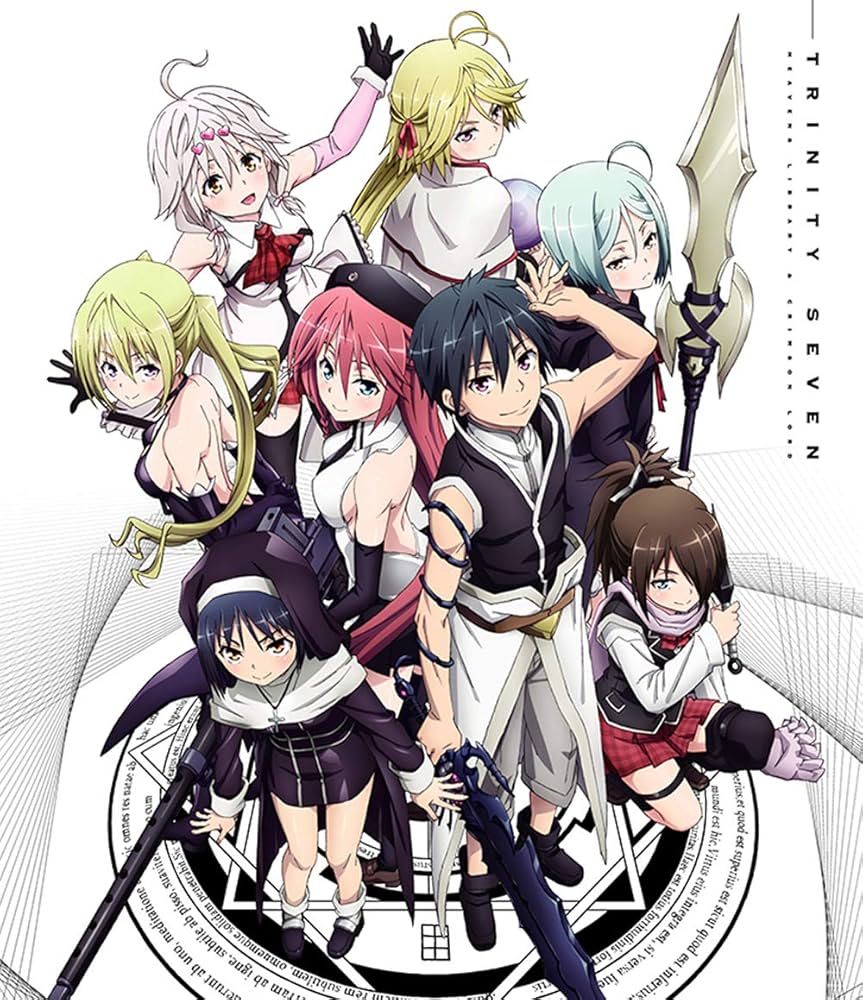 Amazon.co.jp: 「劇場版トリニティセブン -天空図書館と真紅の魔王