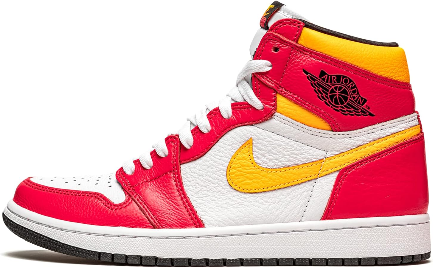 Amazon.com | Jordan Nike Men's Air 1 High OG Light Fusion Red