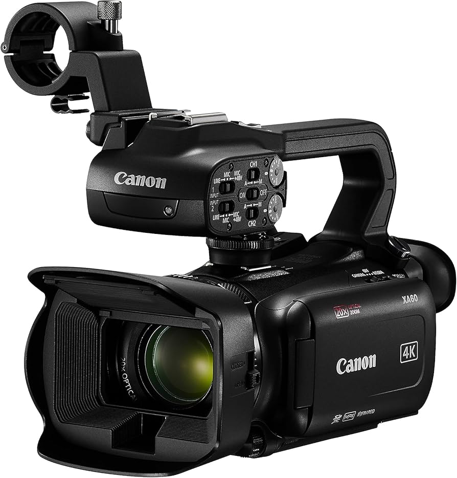 Amazon.com : Canon XA60 Professional UHD 4K Camcorder with LCD