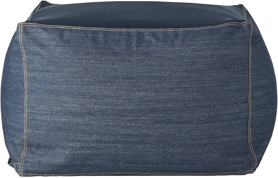 Amazon.co.jp: 無印良品 体にフィットするソファ・綿デニムネイビー