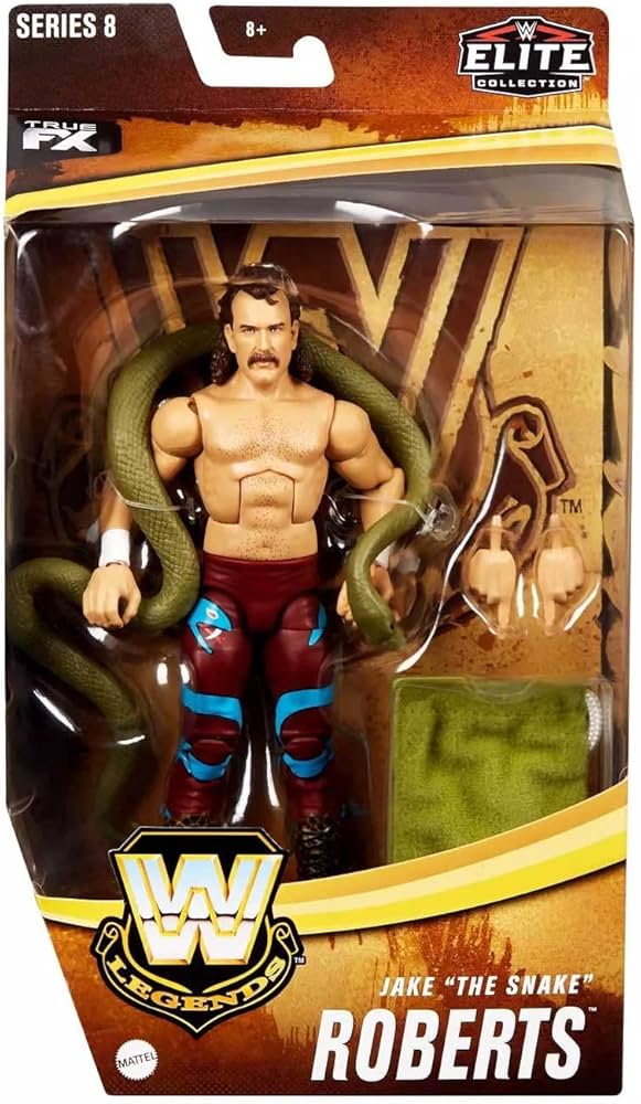 Amazon.com: WWE Legends Jake The Snake Roberts Elite Collection