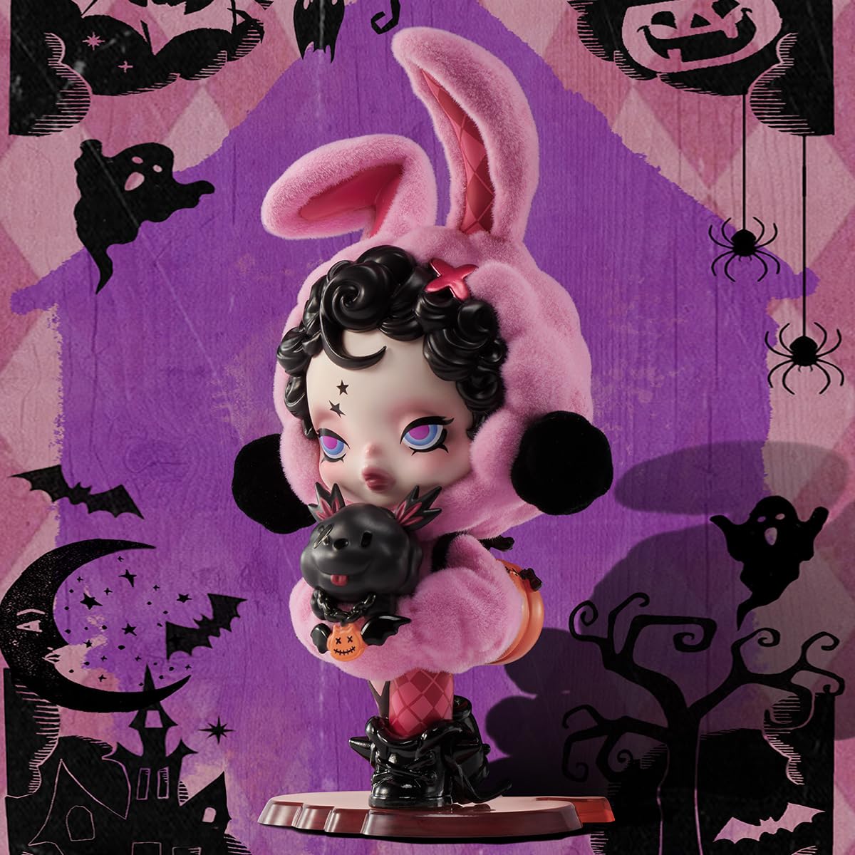 Amazon | POP MART SKULLPANDA Bunny or Doggy | フィギュア・ドール 通販