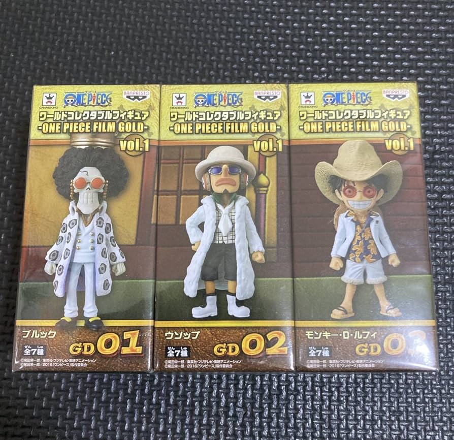 Amazon.co.jp: ワンピース ワールドコレクタブルフィギュア FILM GOLD