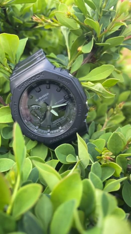 Amazon.com: G-Shock GA-2100-1A1 Black One Size : Clothing, Shoes