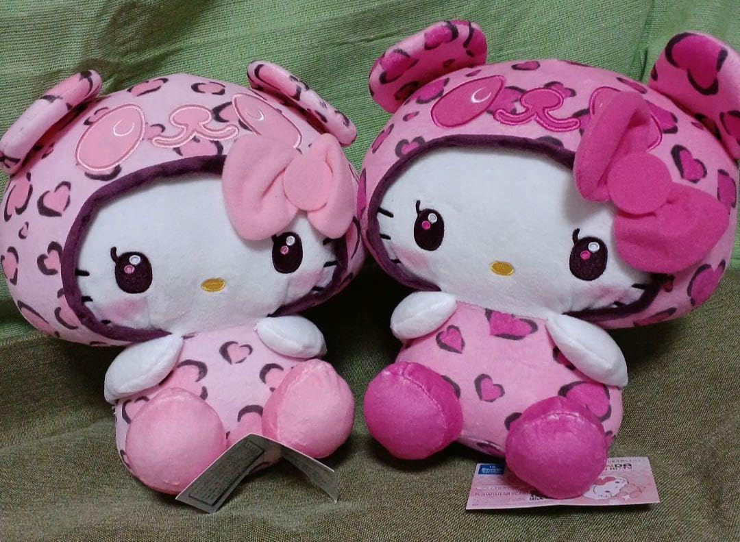 希少✧︎豹柄ベビーキティぬいぐるみセット