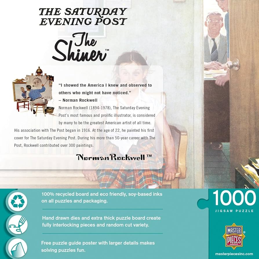 Amazon | MasterPieces Puzzle Company Saturday Evening Post the
