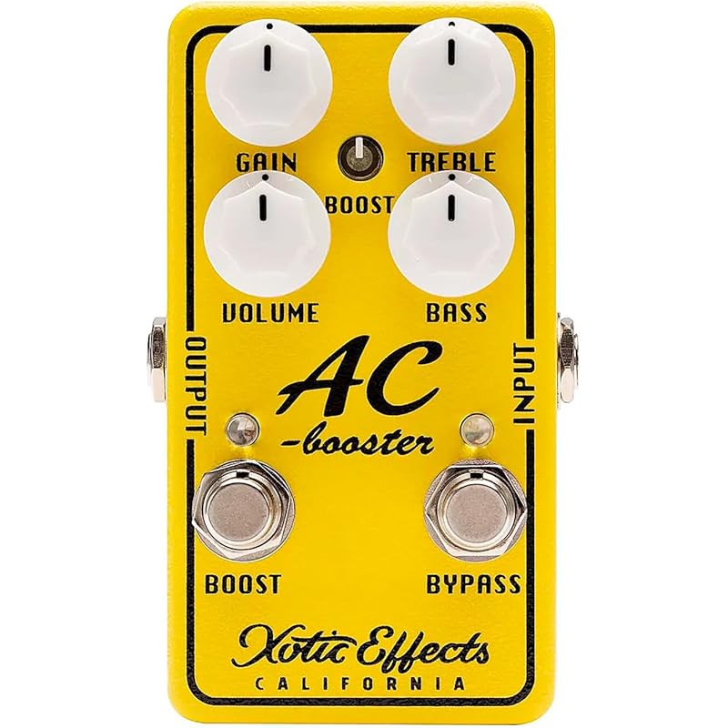 Xotic AC Booster V2 - チューブサウンドの本質を追求したオーバー