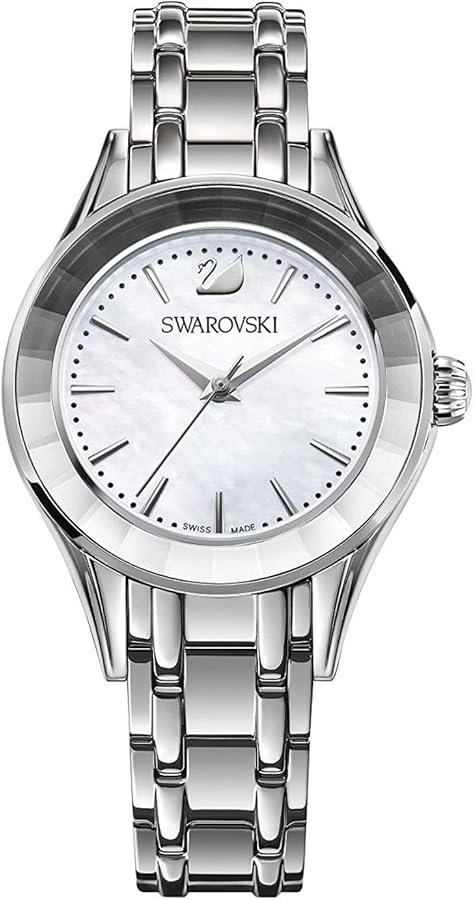 Amazon.co.jp: レディース スワロフスキー アレグリア 真珠層の文字盤