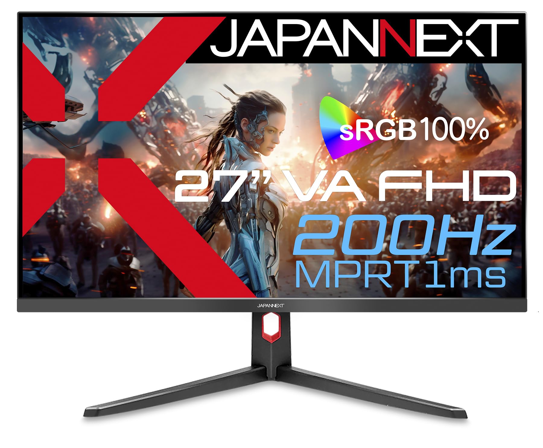 Amazon.co.jp: JAPANNEXT 27インチ ゲーミングモニター 200Hz 1ms フル
