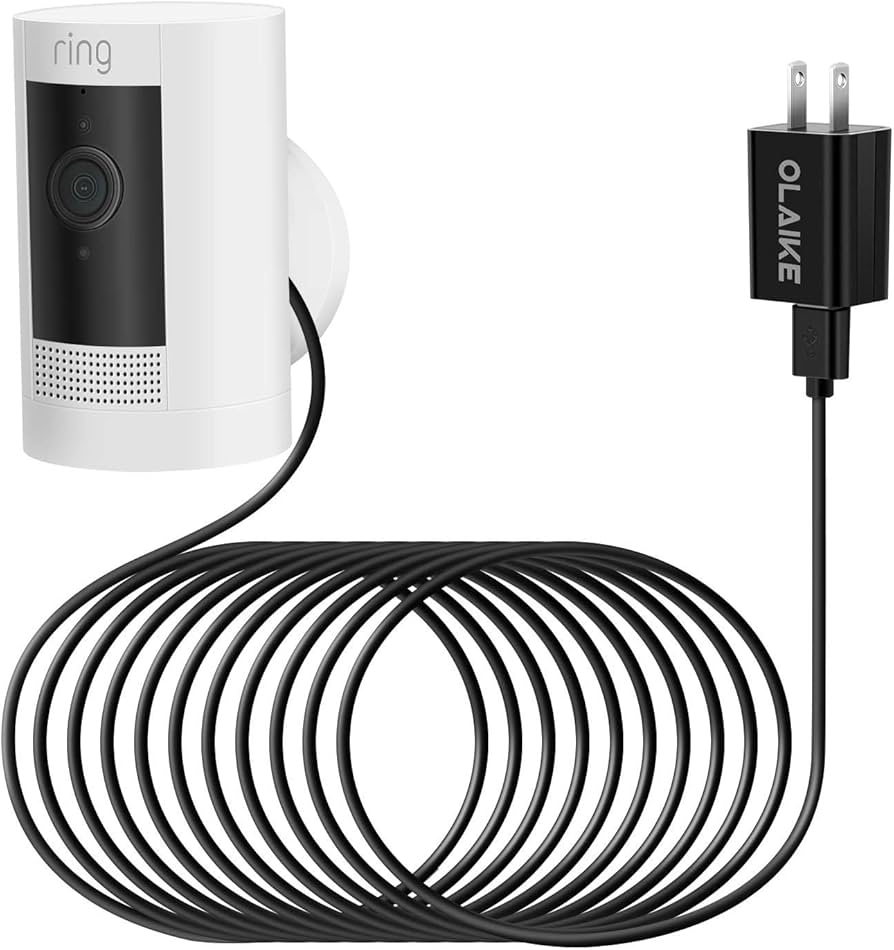 Amazon.com: OLAIKE Indoor/Outdoor Power Adapter for Ring Stick Up