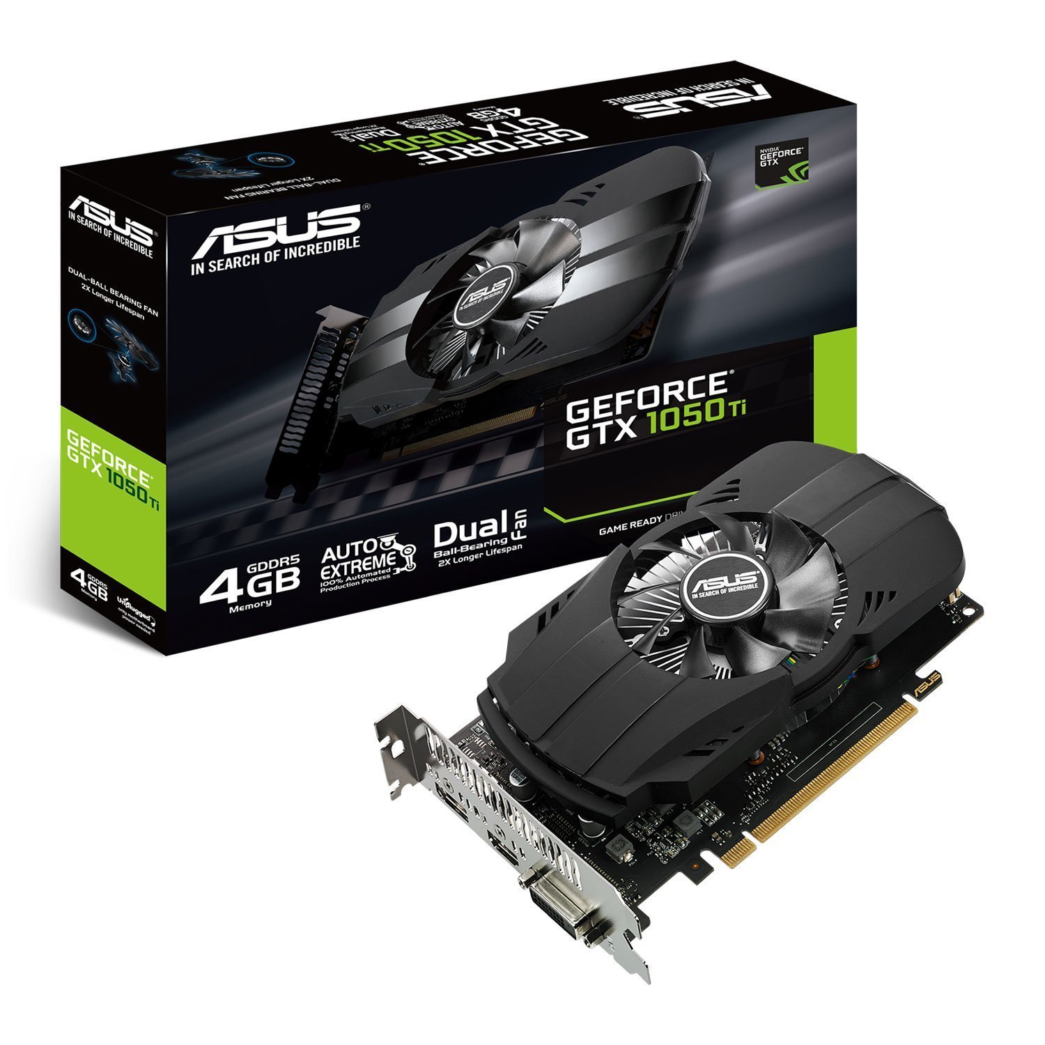 Amazon.com: ASUS PH-GTX1050TI-4G GeForce GTX 1050 Ti 4GB GDDR5