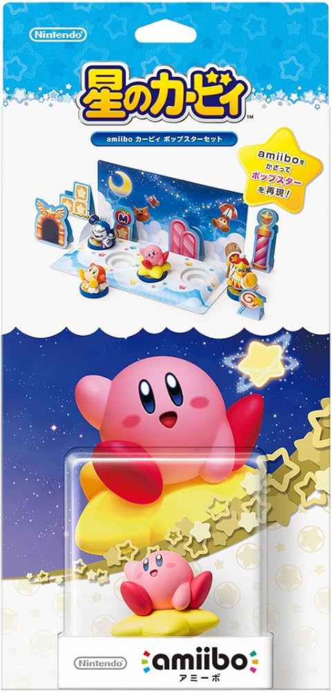 Amazon.com: amiibo Kirby pop star set 【Japanese ver.】 : Video Games