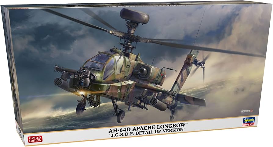 Amazon | ハセガワ(Hasegawa) 1/48 陸上自衛隊 AH-64D アパッチ