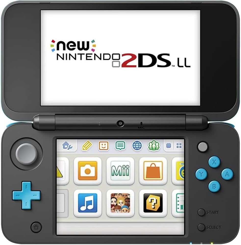 Amazon | 【整備済み品】 Newニンテンドー2DS LL ブラック×ターコイズ