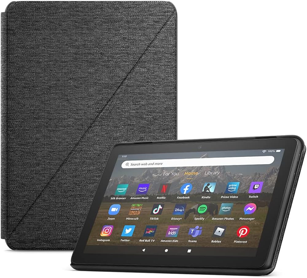 Amazon Fire HD 8 Tablet Cover, Black