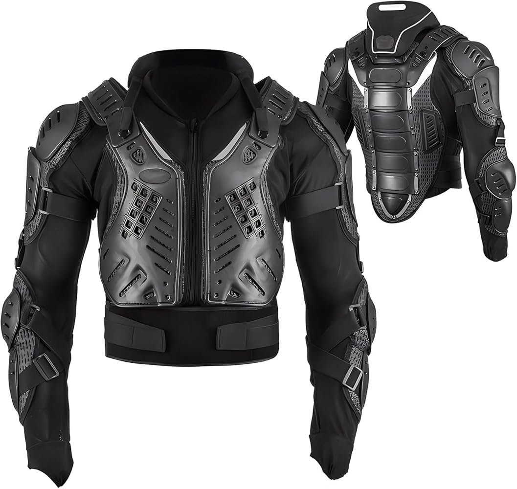 Amazon.co.jp: [ShaaRi] プロのバイクオートバイフルボディアーマー