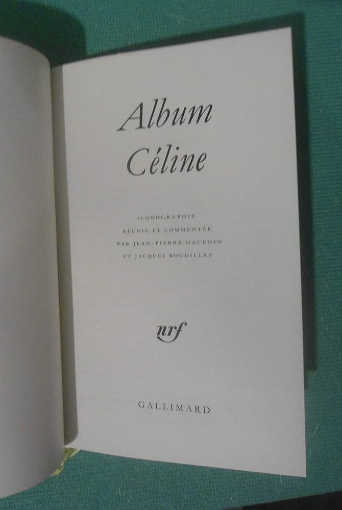 Amazon.com: ALBUM CELINE: ICONOGRAPHIE COMMENTEE (ALBUMS DE LA