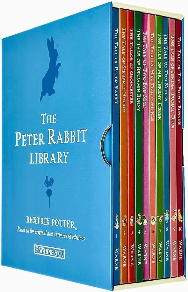 The Peter Rabbit Library 10 Books Collection Set By Beatrix Potter
