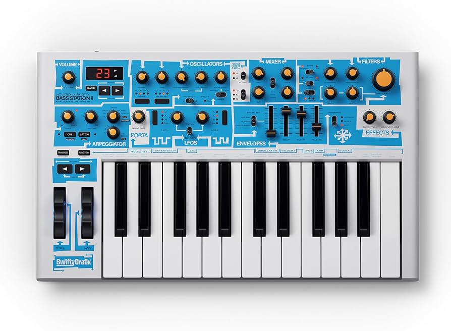 Amazon.com: Novation Bass Station II Swifty Edition – Limited