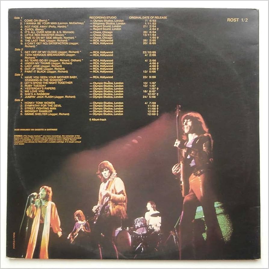 Rolling Stones Rolled Gold 1975 UK 2-LP vinyl set ROST1/2: Amazon