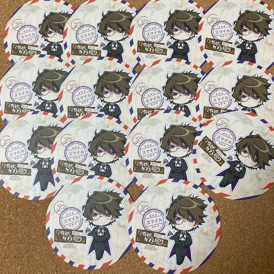 Amazon.co.jp: ワイテルズ アニカフェ 奇妙なカフェ巡り コースター