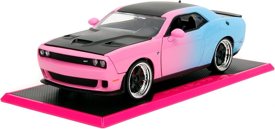 Amazon.com: Jada Pink Slips 1:24 W5 2015 Dodge Challenger SRT