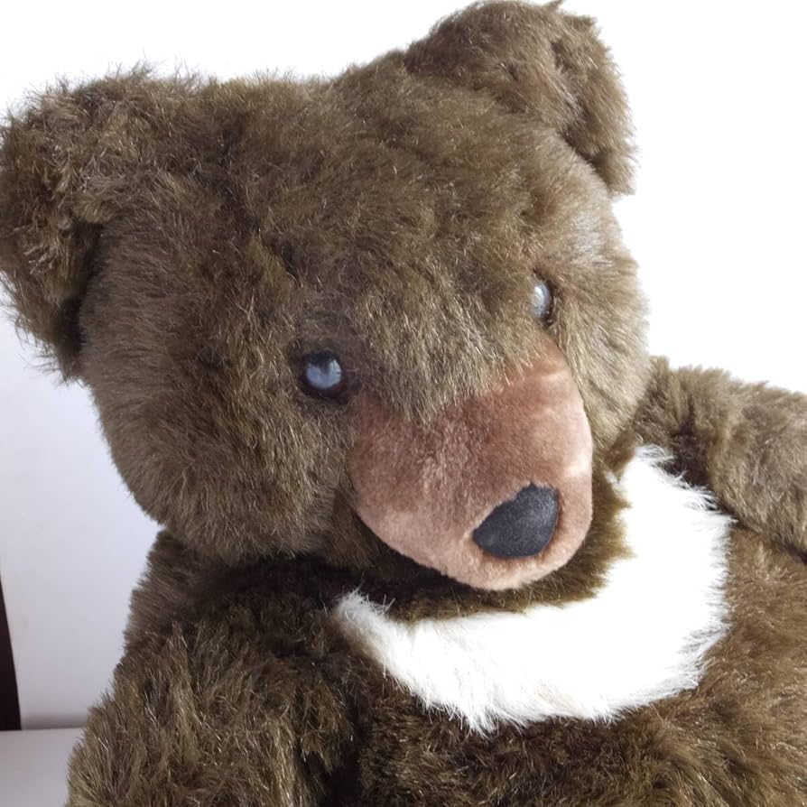 Amazon.co.jp: クマ 大きな ビンテージ ぬいぐるみ 昔の玩具店 展示品