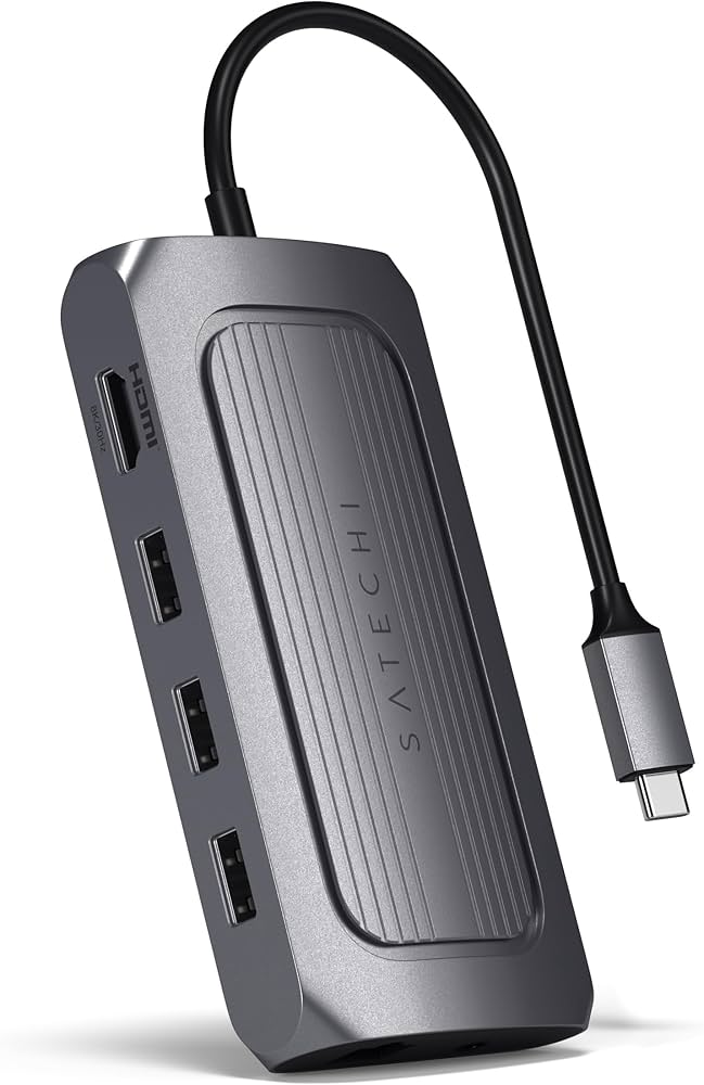 Amazon.com: Satechi USB C Hub Multiport Adapter, USB 4 with 8K
