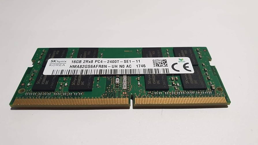 Hynix HMA82GS6AFR8N-UH 16GB DDR4-2400 SODIMM at Amazon.com